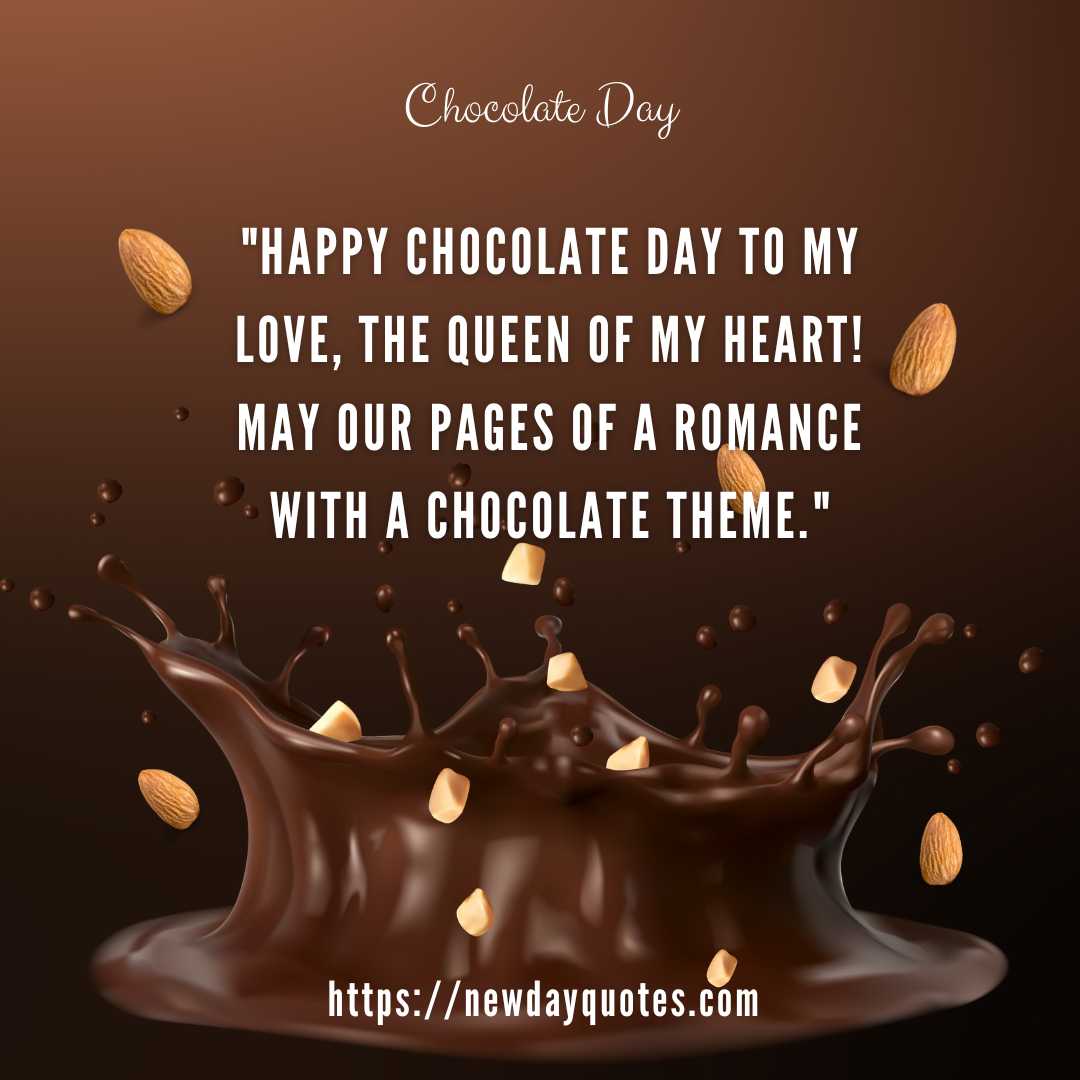 Chocolate Day Quotes for Her
