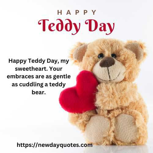 Teddy Day Quotes Enjoy Valentines Week